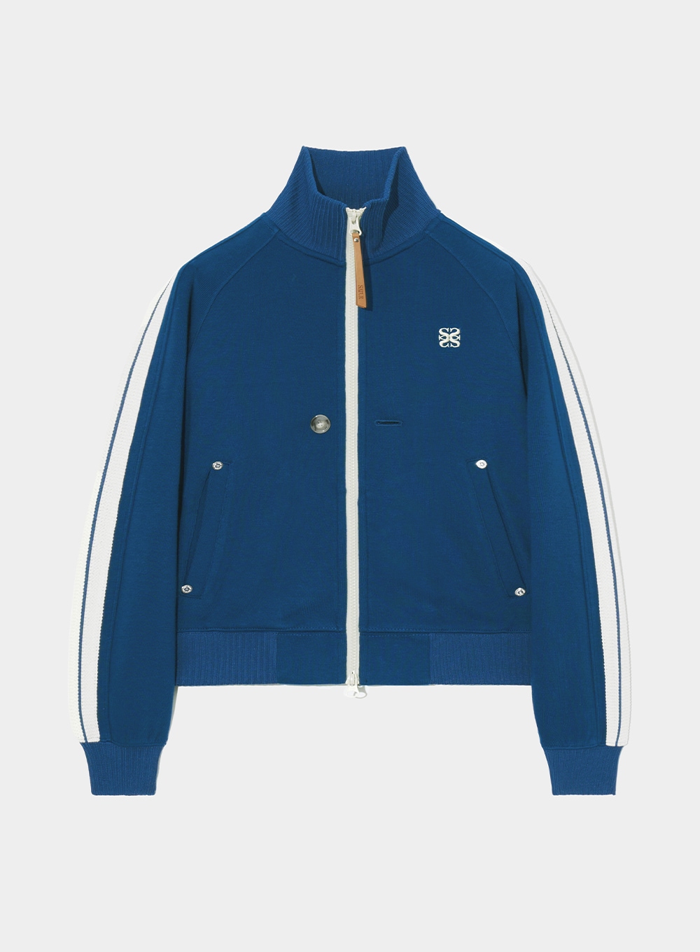 【SATUR】 (W) LAWTON ALL DAY TRACK ZIP-UP JACKET : RESORT BLUE