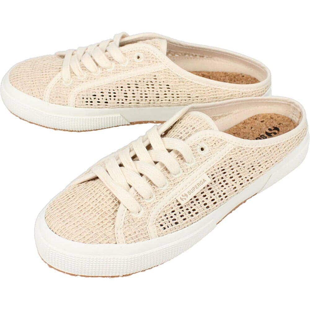正規品 2402-MULE ORGANIC MACRAME 3S2123XW A00 BEIGE RAW