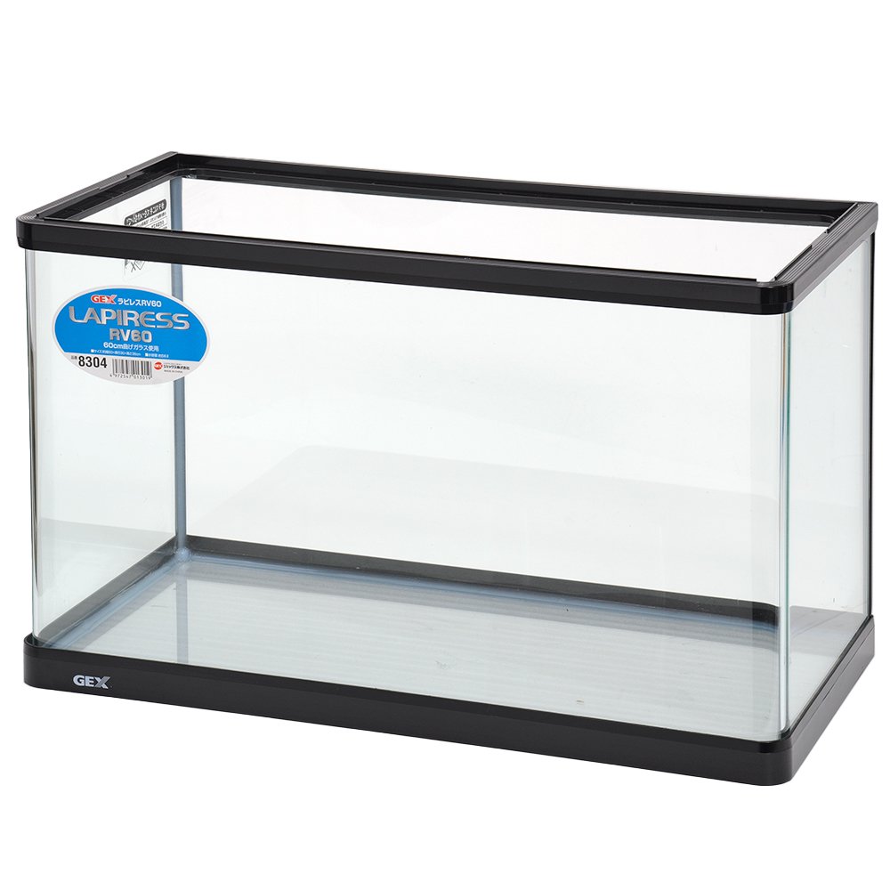 ＧＥＸ　ラピレス　ＲＶ６０　６０X３０X３６ｃｍ　６０ｃｍ水槽（単体）　フタなし　お一人様１点限り　ＣＲＣ10―11―02―50―00