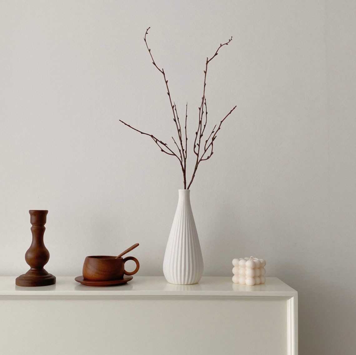 Qoo10 韓国インテリア新商品 木の枝の造花 家具 インテリア