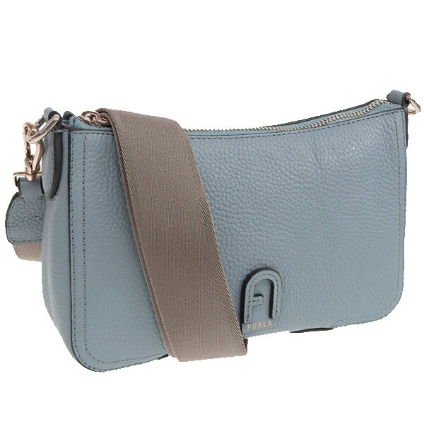 フルラ/FURLA ATENA ショルダーバッグ バッグ レザー ブルー系 レディース atenas