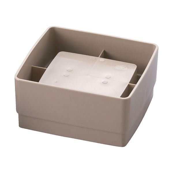 (5セット) スマイルキッズ ベッドの高さをあげる足 ベージュ AKO-06BEX5