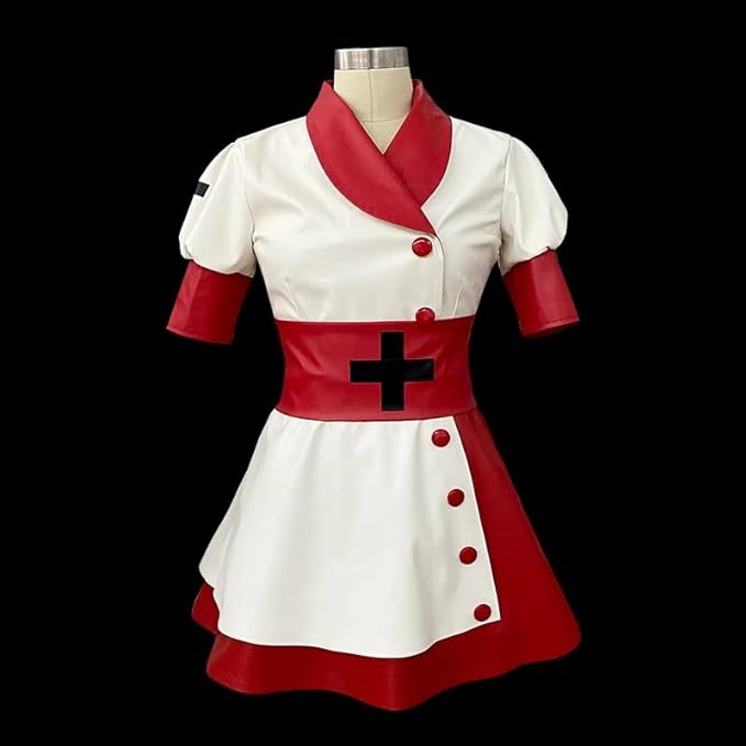 闇の欺瞞 収穫者看護婦 マットレザー生地 コスプレ衣装 コスチューム 8,392円