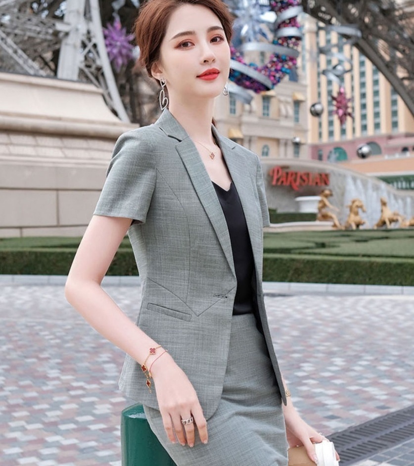 デート モテアイテム スーツ 半袖 可愛い きれいめ 上品 おしゃれ かっこいい 可愛い ラブリー キュート ガーリー クール モード系 セクシー エレガント 存在感 フォーマル レディース 11,975円