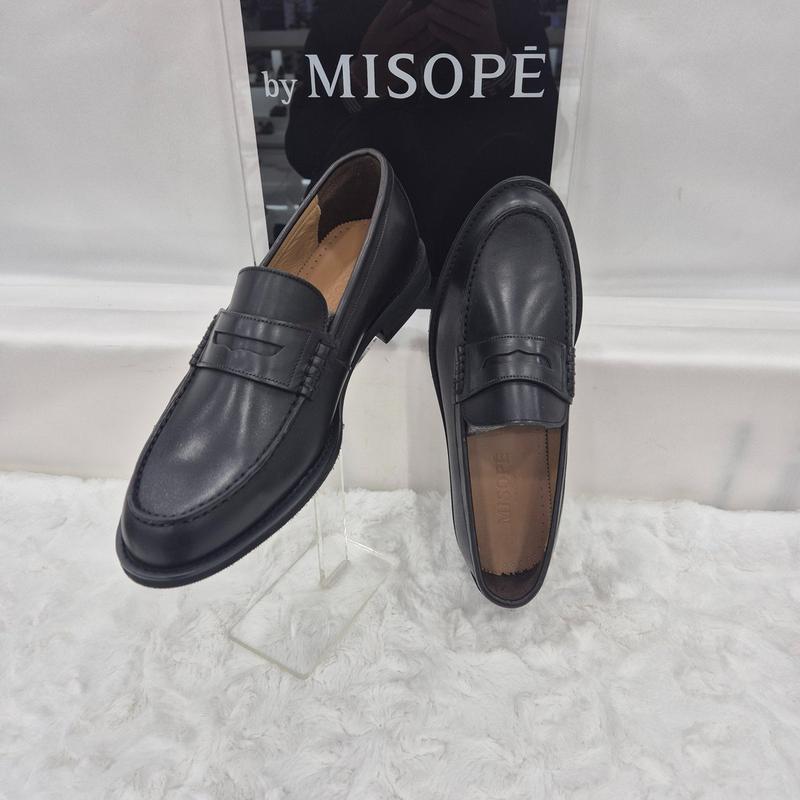 By 男性 クラシック ペニーローファー 122HT439TG005 BLACK 2 JJ