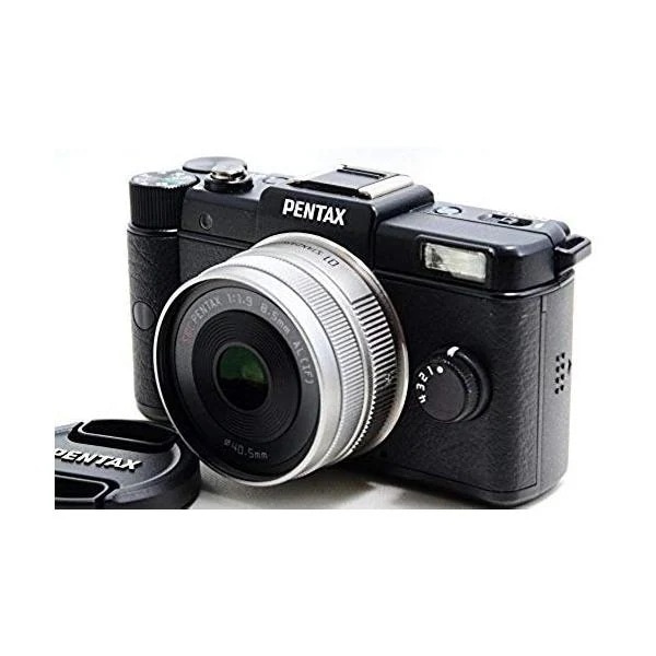 【中古】ペンタックス PENTAX Q レンズキット ブラック ペンタックス PENTAXQLKBK SDカード付きミラーレス一眼カメラ