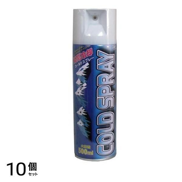 瞬間冷却 コールドスプレー 500mL 10個セット