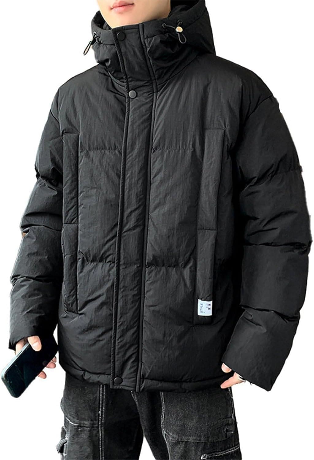 男性の暖かい服 中綿コート メンズ 帽子付き 分厚い ジャンパー 防風トップス ブルゾン 大きいサイズ 20代 30代 ファッション カジュアル ギフト 登山 作業 通勤 通学