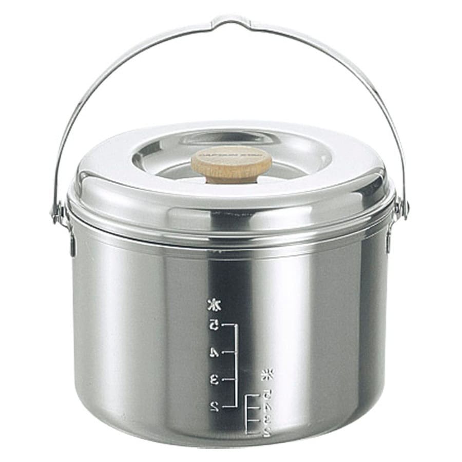CAPTAINSTAG キャプテンスタッグ 3層鋼ごはん炊きクッカー 5合 M8610