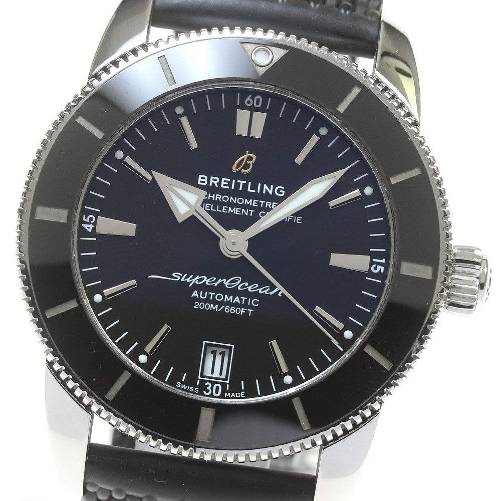 ブライトリング BREITLING AB2010 スーパーオーシャン ヘリテージ デイト 自動巻き メンズ 良品 _845641【中古】
