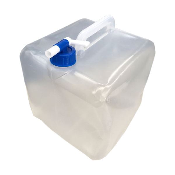 （まとめ）YAMAZEN 折りたたみウォータータンク 10L YWT-10 1個 [x5セット]