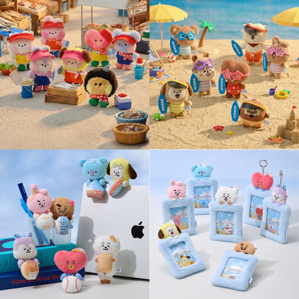 Qoo10] BT21 【公式】BT21 釜山バカンス / 釜山 : おもちゃ・知育