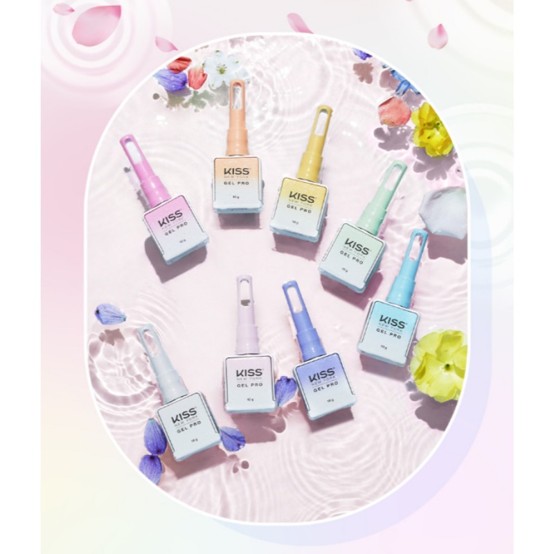KISS NEWYORK / Flower Rain Gel Nail 8 Set / Syrup gel / Glitter gel 11,020円