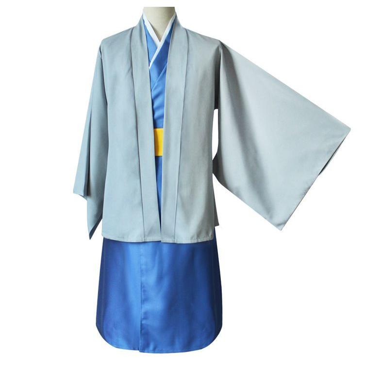 ハロウィン 銀魂 （ぎんたま） 風 桂小太郎 （かつら こたろう） 和風 着物 コスチューム コスプレ衣装 サイズ SXXL 男女共通サイズ