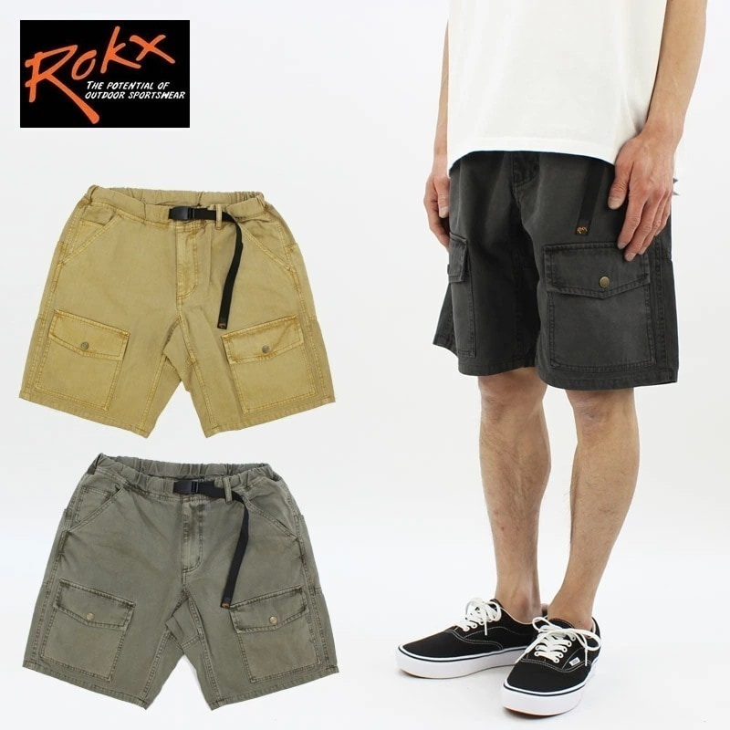 ロックス MOUNTAIN BUSH SHORT マウンテン ブッシュ ショートパンツ ハーフパンツ メンズ 男性用