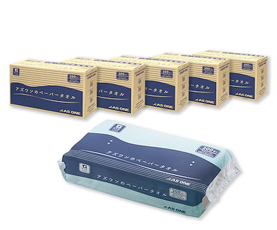 他サイト： アズワンのペーパータオル 5ケース(30袋/ケース×5ケース入)/7-6200-03の商品画像