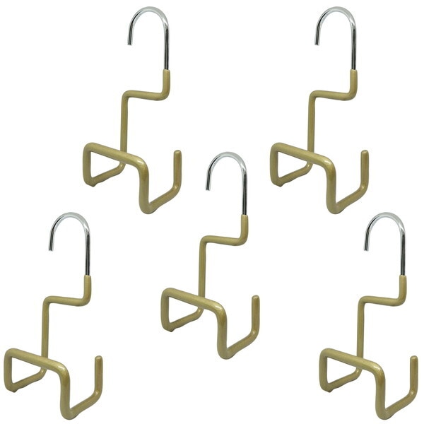 120767 バッグハンガー ゴールド 5個組