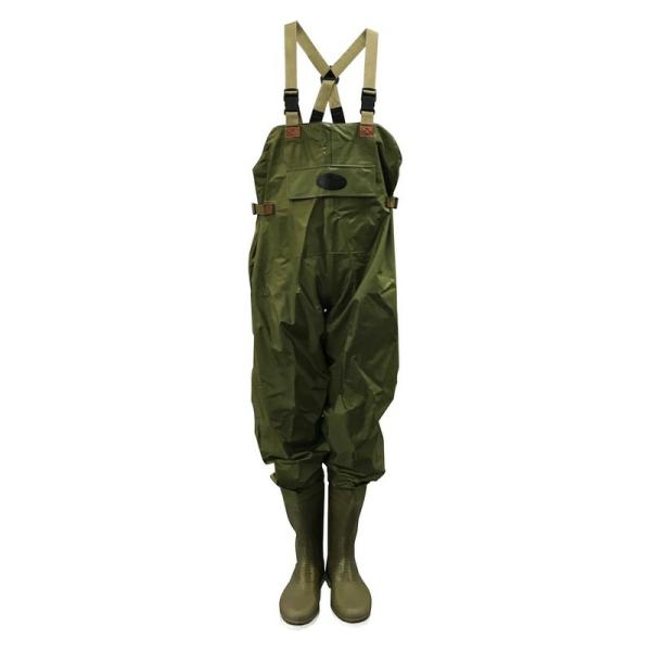 オカモト ウェダーチェスト80233 カーキ XL ワークサポート サポート用品 カッパ ヤッケ