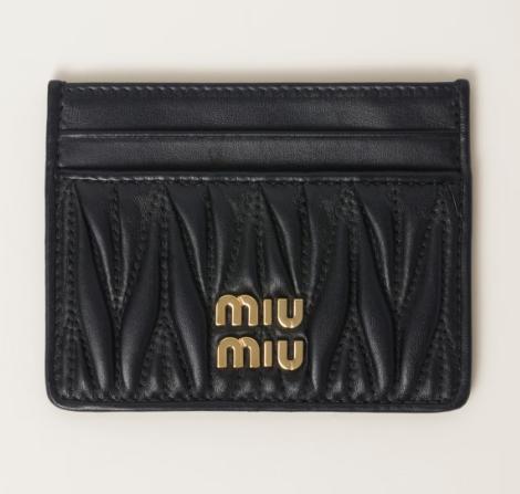 MIU MIU Women Wallet 5MC076AFPP F0002 NERO