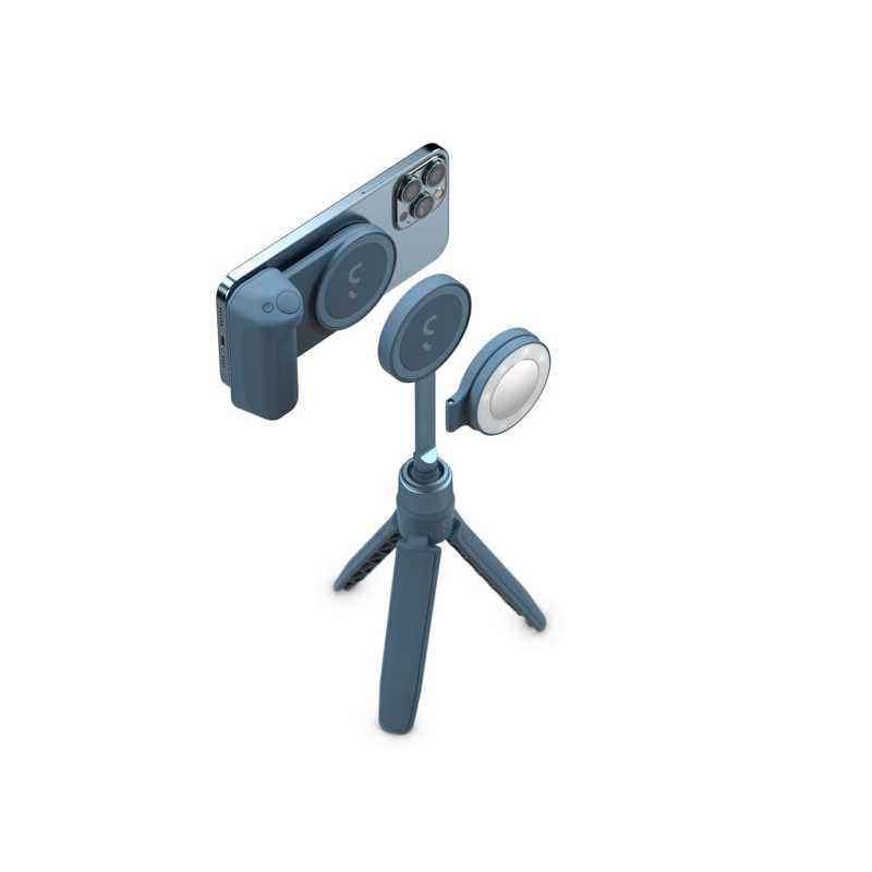 SHIFTCAM　SnapGrip MagSafe対応オールインワンキット ブルー　GLP-BE-BJ-EF