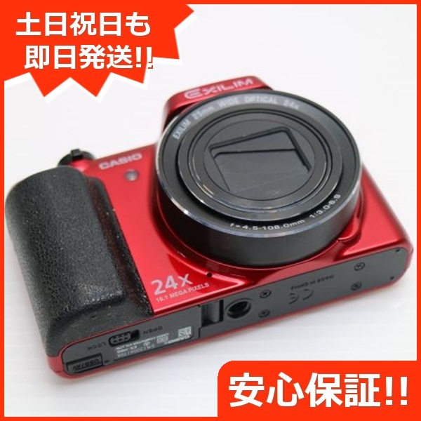 美品 EX-H50 レッド デジカメ CASIO 73