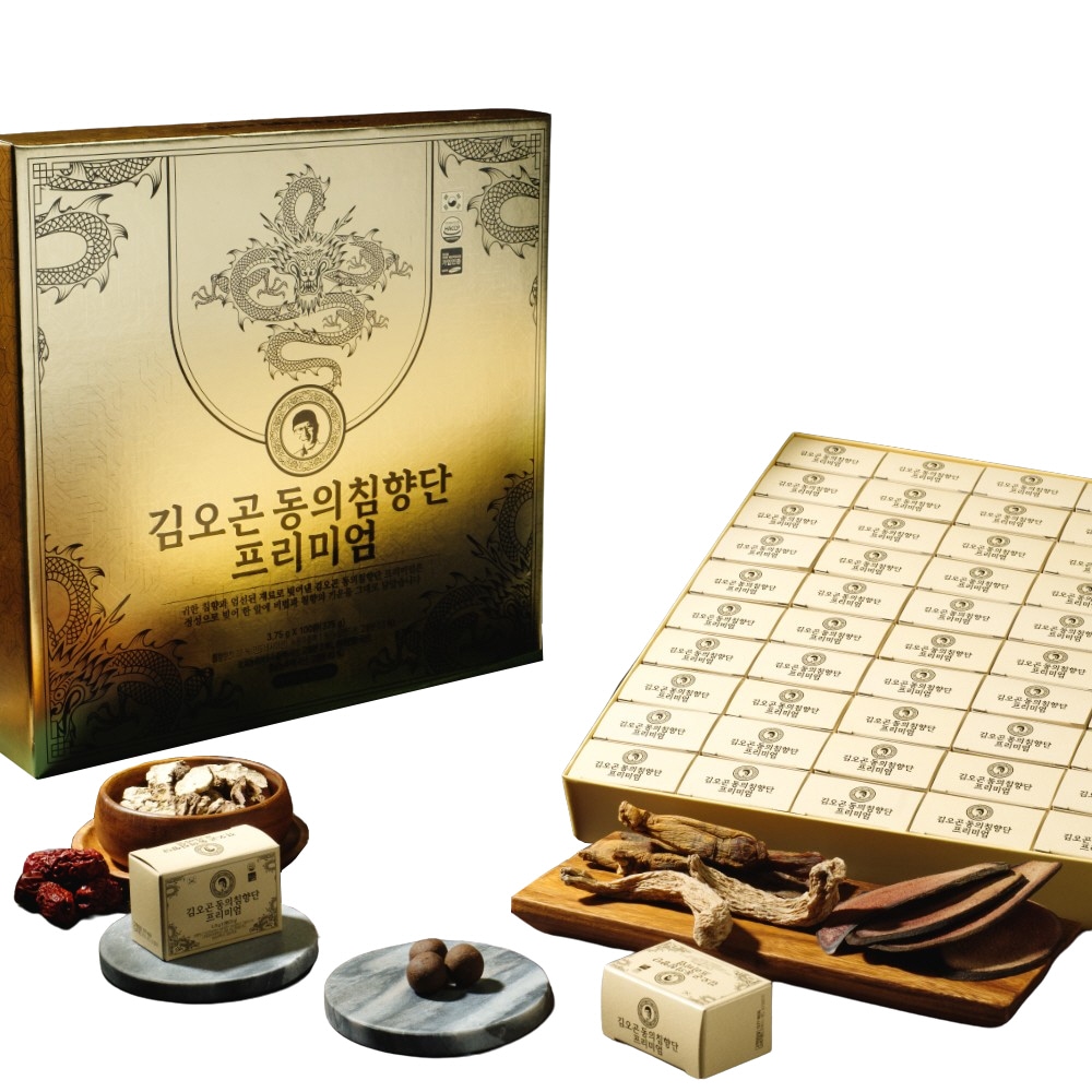 キムオゴン プレミアム沈香 100粒 健康補助食品 ギフト