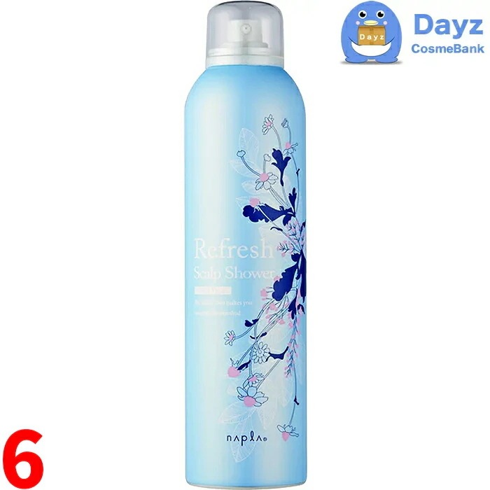 ナプラ リフレッシュ スキャルプ シャワー 230g　ソーダタイプ　6点セット　　頭皮用ローション スカルプケア スキャルプケア 夏 冷 トニック