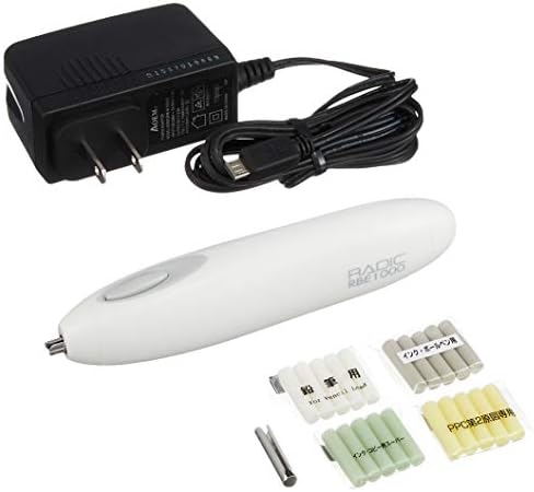ラビット 電動消しゴム アダプター式 RBE1000 ホワイト