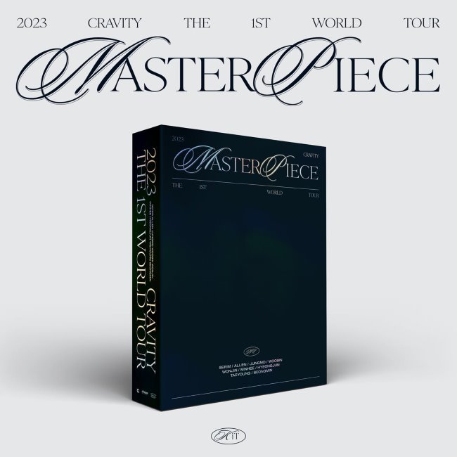 [未開封新品] （CRAVITY） - 2023 CRAVITY THE 1ST WORLD TOUR [MASTERPIECE] KiT VIDEO - キットビデオの使い方とA / S事項は...