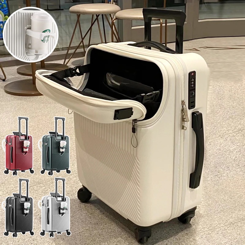 キャリーケース スーツケース 機内持ち込み キャリーケース 小型 軽量 キャリーバッグ USB充電可能 7,174円
