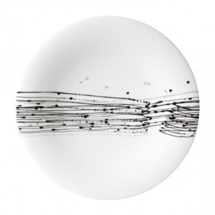 NIKKO(ニッコー) コシノヒロコ 墨の瞬 拍(HAKU) 27cmプレート 11116-0027