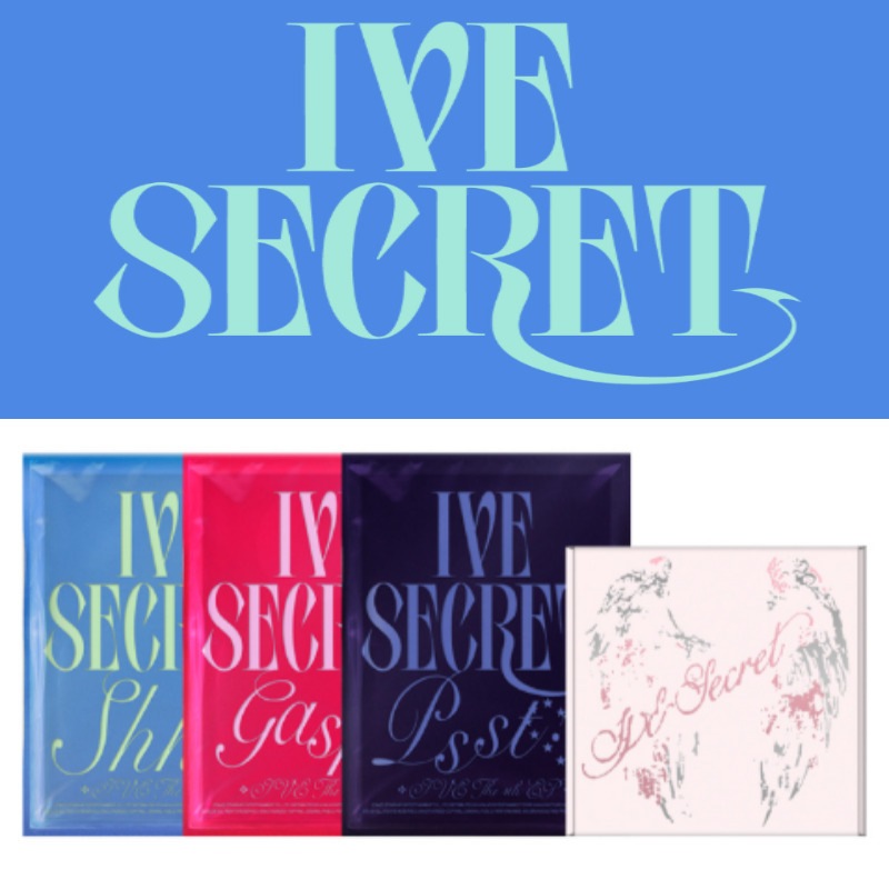 [4点セット]IVE (아이브) THE 4th EP IVE SECRET