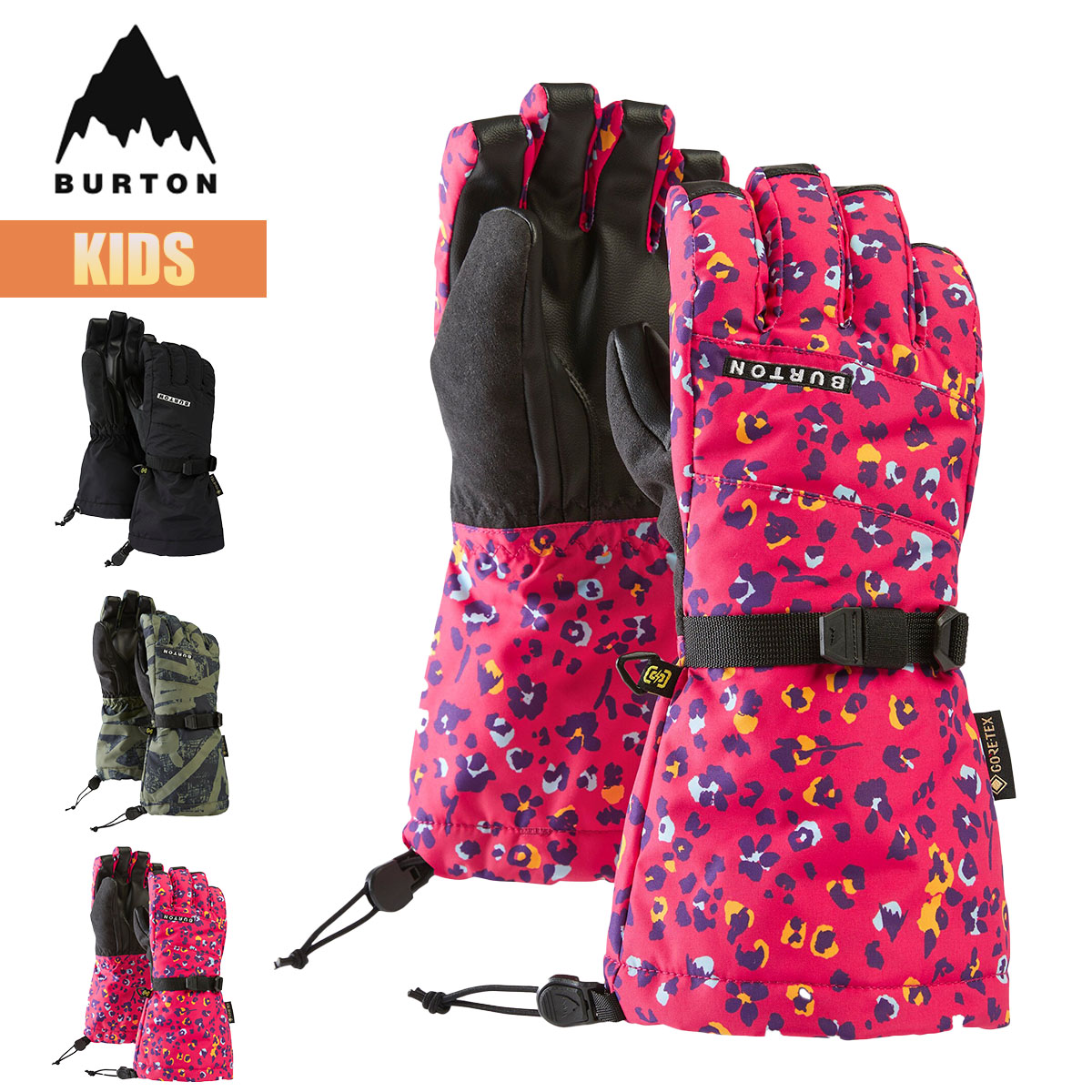 グローブ キッズ 25-26 ゴアテックス グローブ W26JP-104151 Kids GORE-TEX Glove スノーボードグローブ スノーグローブ 子供 こども ボーイズ ガールズ