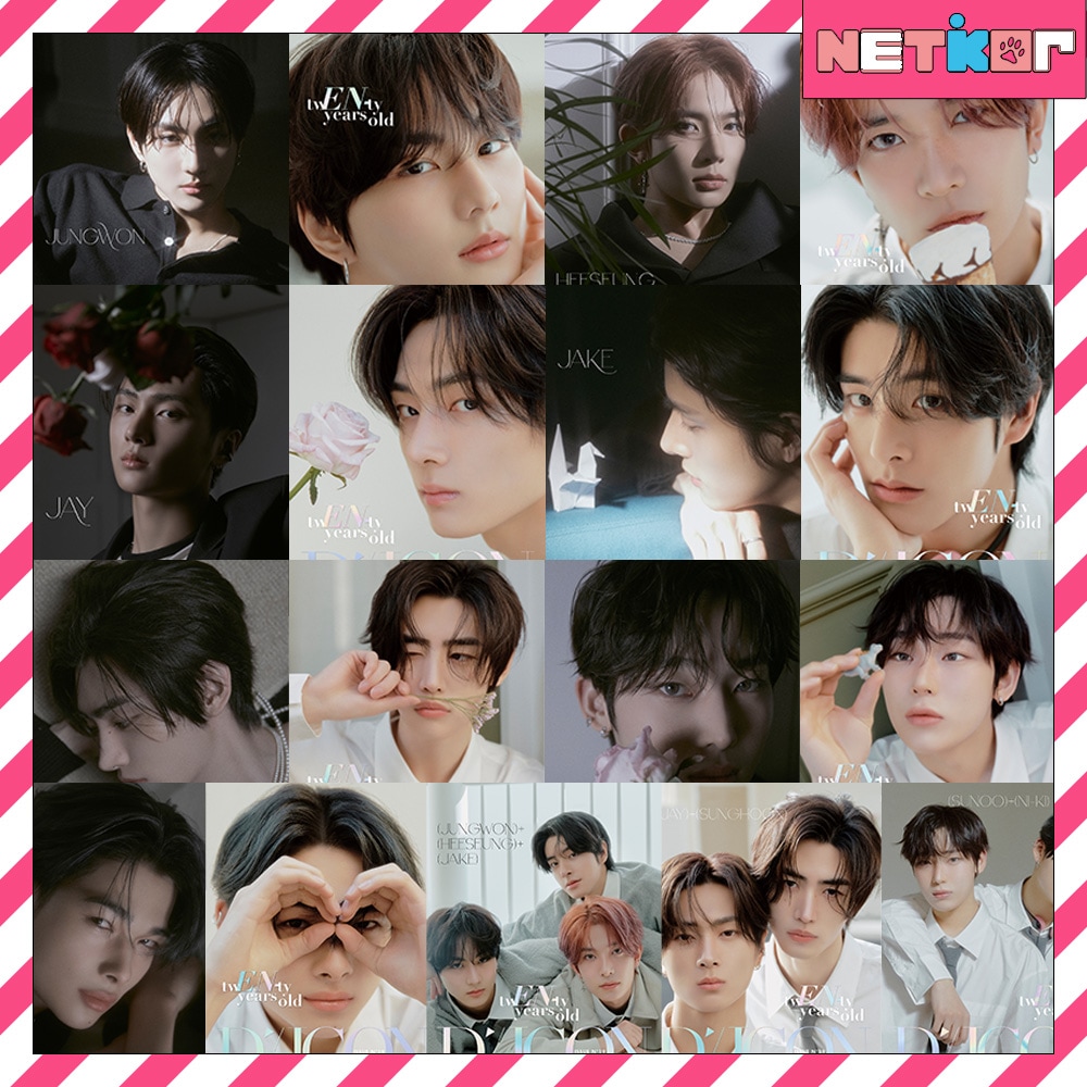 当店特典)) (2種セット) 【ENHYPEN】 DICON FOREVER YOUNG ISSUE N19 【tw(EN-)ty years old】 公式グッズ