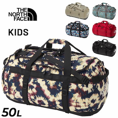 Qoo10] ザノースフェイス 子ども用 ボストンバッグ 50L キッズ