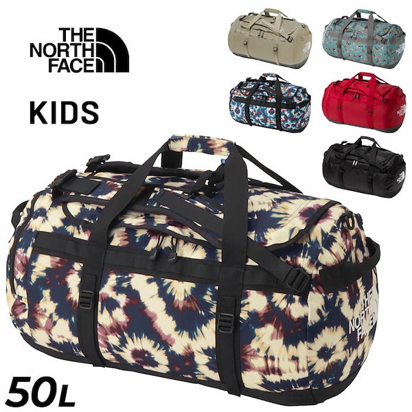 Qoo10] ザノースフェイス 子ども用 ボストンバッグ 50L キッズ