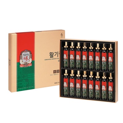 活気力 20ml x 16本 + ショッピングバッグ(基本構成) 新年の贈り物父母の日の贈り物月給の贈り物両親祖母祖父の贈り物としてとても良いです