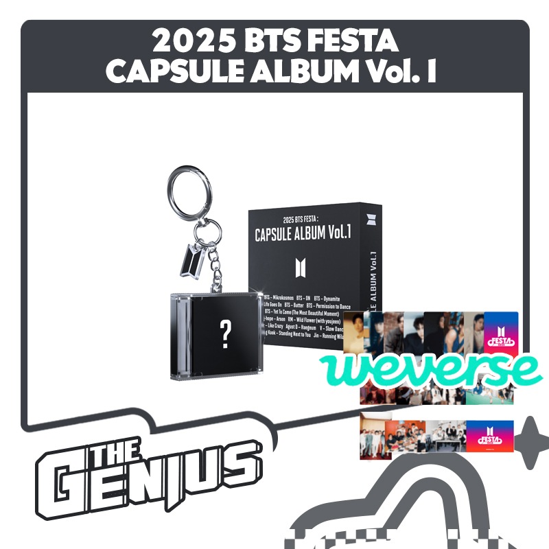 2025 BTS FESTA 記念　購入特典　Weverse Global 2枚 Qoo10] weverse特典付 2025 BTS