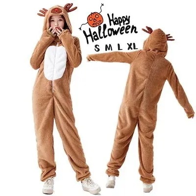 【新シリーズ】【激安販売！】コス メンズ 仮装 レディース 大人仮装 コスプレ衣装 クリスマス ハロウィン 男女兼用 トナカイ