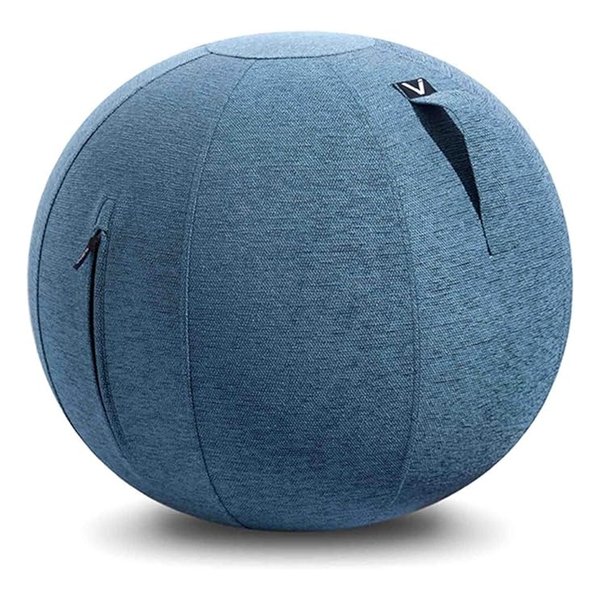 シーティングボール ルーノ シェニール 約65×65×65cm ブルー V002-BW65 PAC