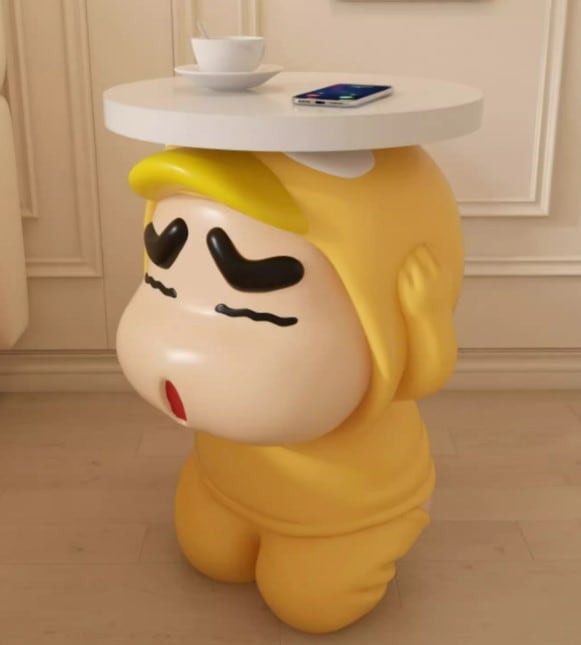 クレヨンしんちゃん置物 アクセサリー 室内用品 腰掛け 物置棚 クレヨンしんちゃん椅子子供椅子 インテリア おしゃれ腰掛け