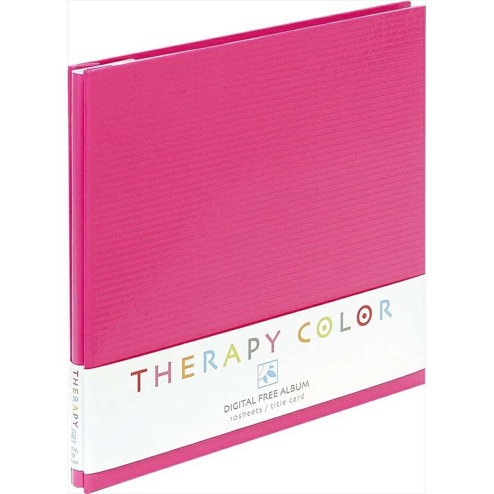 （まとめ買い）セラピーカラー フエルアルバム デミ プラコート台紙 ハッピーピンク TCAF-DF/N-HP [x3]