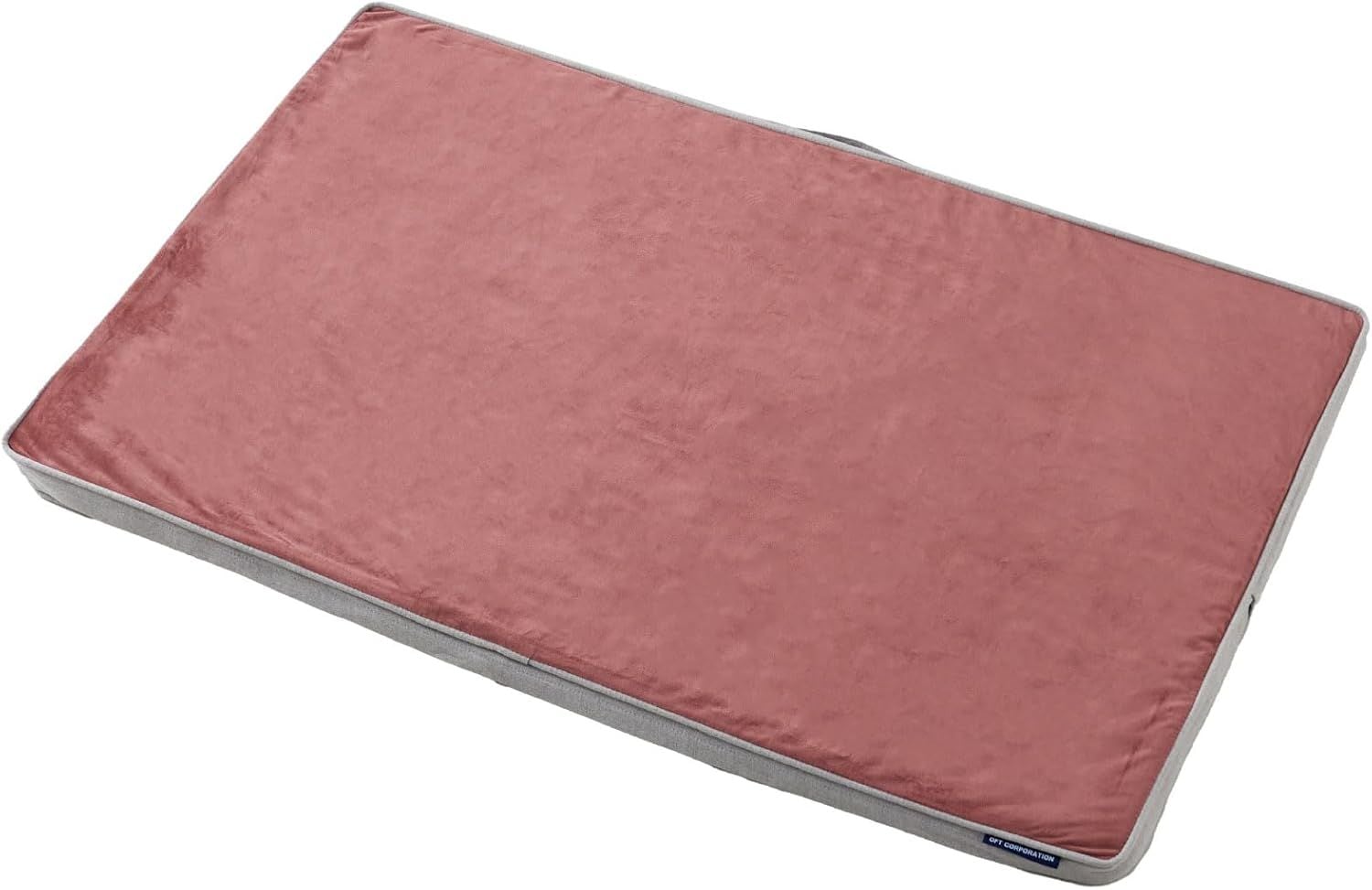 洗えるペットマット クッションエアーXL パステルピンク ペット ベッド フローリング 健康 清潔 犬 イヌ 猫 ネコ 置く 替える 厚い 暖かい 汚れにくい 涼しい かわいい 老犬 足腰 反発 ベッ