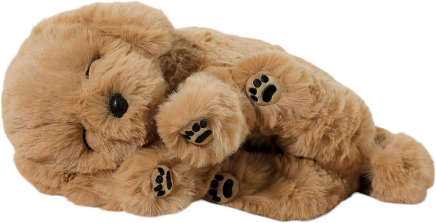 ペット型 枕 ぬいぐるみ 心音再現 鼓動 体温 睡眠サポートグッズ RLP1-DG 犬 ゴールデンレトリバー 母の日 ギフト プレゼント