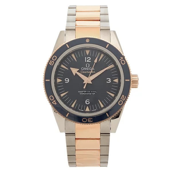 時計 シーマスター マスターコーアクシャル自動巻 ブルー メンズ 233.60.41.21.03.001