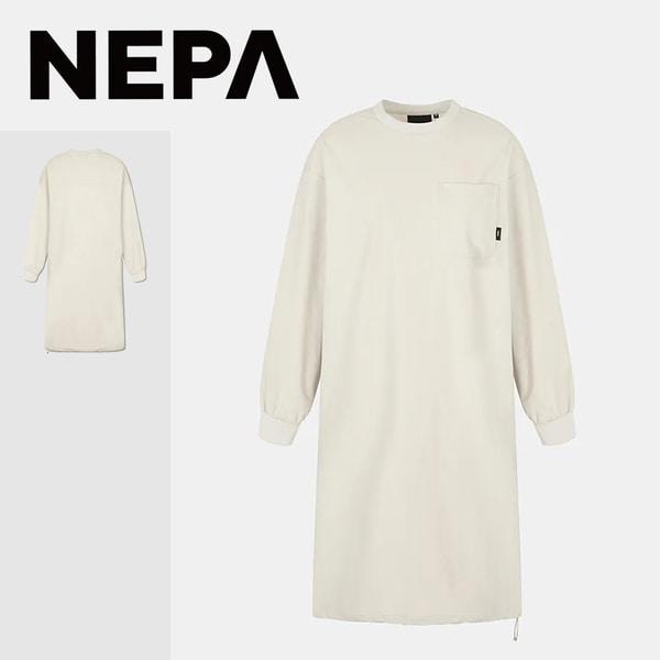 [釜山店] 女性ウーブン長袖ワンピース7J65371
