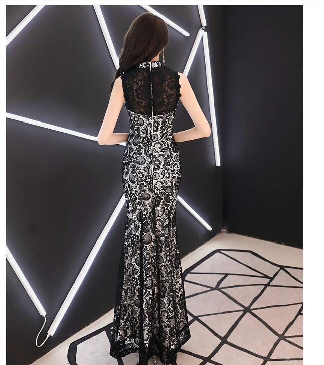 100%品質保証! エレガント 豪華 チャイナドレス マーメイドドレス 2021最新作 パーティードレス イブニングドレス ロングドレス