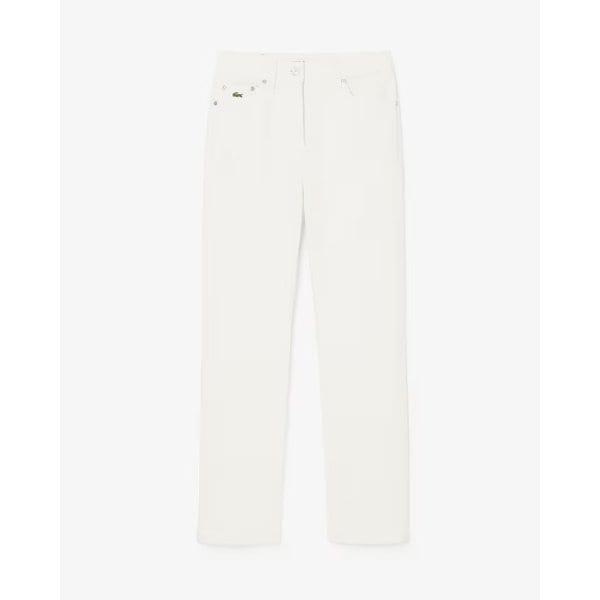26SS 女性 ストレート デニム パンツ HF6800-56G 001(ホワイト)