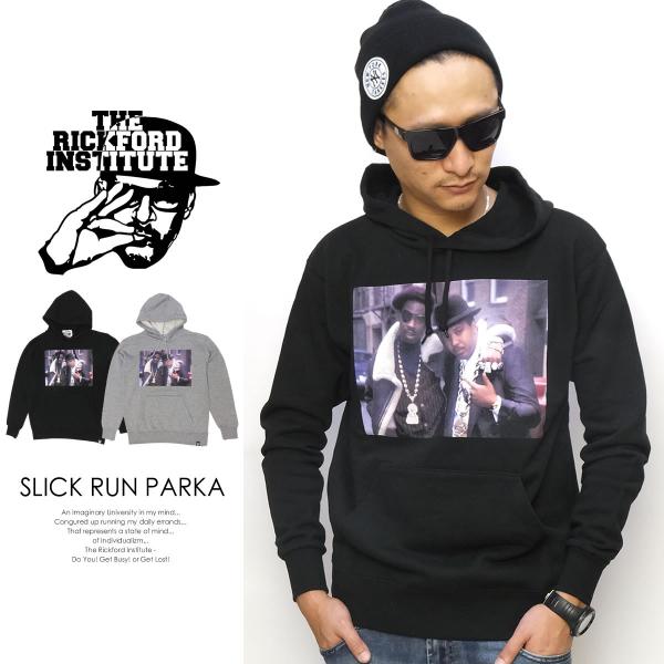 リックフォードインスティテュート The Rickford Institute パーカー メンズ 裏起毛スウェット プルオーバー B系 HIPHOP ヒップホップ ブランド Slick Rick