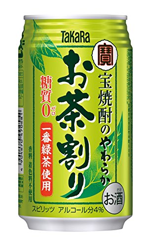 【送料無料】宝焼酎のやわらかお茶割り 335ml2ケース【北海道沖縄県東北四国九州地方は必ず送料が掛かります】